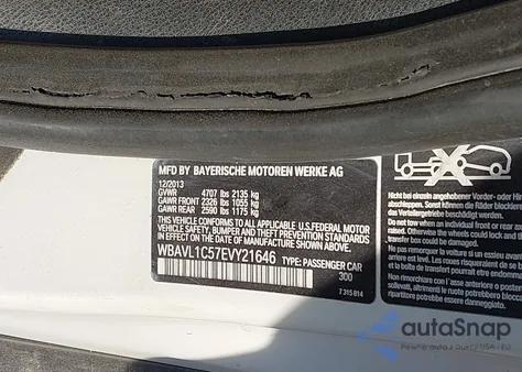 2014 BMW X1 xDrive28I from USA, damaged, VIN WBAVL1C57EVY21646
